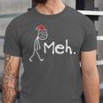 Meh Christmas Introvert Unisex Jersey T-Shirt