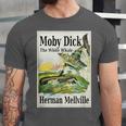 Moby Dick Book Cover Illustration Unisex Jersey T-Shirt