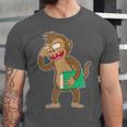 Monkey With a Book Unisex Jersey T-Shirt