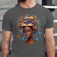 Month Honoring Past Inspiring Pride Melanin Book Unisex Jersey T-Shirt
