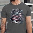 Morally Grey Book Club Floral Book Lover Graphic Unisex Jersey T-Shirt