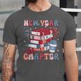 New Year New Chapter Happy New Year 2025 Book Lover Unisex Jersey T-Shirt New Year New Chapter Happy New Year 2025 Book Lover Unisex Jersey T-Shirt