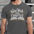 New Year New Chapter Happy New Year 2025 Book Unisex Jersey T-Shirt