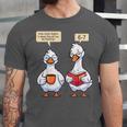 How Many Nights Reading Goose Book Lover Reader Unisex Jersey T-Shirt