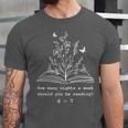 How Many Nights a Week Should You Be Reading 67 Meme Book Unisex Jersey T-Shirt
