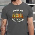 I Have No Shelf Control Book Lover Playful Bookworm Unisex Jersey T-Shirt I Have No Shelf Control Book Lover Playful Bookworm Unisex Jersey T-Shirt