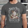 North Pole Book Club Hot Cocoa Served Daily Unisex Jersey T-Shirt North Pole Book Club Hot Cocoa Served Daily Unisex Jersey T-Shirt