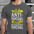 Not Anti Social Just Selectively Social Introvert Unisex Jersey T-Shirt