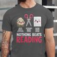 Nothing Beats Reading Rock Paper Scissors Book Lover Library Unisex Jersey T-Shirt Nothing Beats Reading Rock Paper Scissors Book Lover Library Unisex Jersey T-Shirt