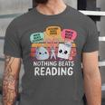 Nothing Beats Reading Rock Paper Scissors Books Lover Unisex Jersey T-Shirt Nothing Beats Reading Rock Paper Scissors Books Lover Unisex Jersey T-Shirt