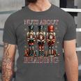 Nuts About Reading Nutcracker Reading Book Lover Christmas Unisex Jersey T-Shirt