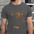 Owl Library Books Wisdom Reading Vintage Scholar Unisex Jersey T-Shirt