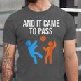 And It Came To Pass Book Of Mormon LDS Missionary Unisex Jersey T-Shirt