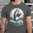 Penguin Reading A Book Vintage Graphic Bookworm Lover Unisex Jersey T-Shirt Penguin Reading A Book Vintage Graphic Bookworm Lover Unisex Jersey T-Shirt