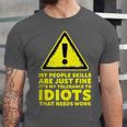 My People Skills Are Just Fine Sarcastic Introvert Unisex Jersey T-Shirt My People Skills Are Just Fine Sarcastic Introvert Unisex Jersey T-Shirt