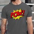 POW -Adults Kids Comic Book Cartoon Pop Art Novelty Sarcastic Unisex Jersey T-Shirt POW -Adults Kids Comic Book Cartoon Pop Art Novelty Sarcastic Unisex Jersey T-Shirt
