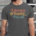 Protect Libraries Banned Books Literacy And Equity For All Unisex Jersey T-Shirt Protect Libraries Banned Books Literacy And Equity For All Unisex Jersey T-Shirt