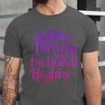 Quietly Thriving In Fictional Realms Book Lovers Unisex Jersey T-Shirt