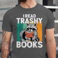 Raccoon Smutty Book Lover Spicy Romance Novels Women's Unisex Jersey T-Shirt