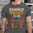 Read Banned Books Club Freely Anti-Censorship Librarian Unisex Jersey T-Shirt