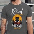 Read Banned Books Pet Cats Fight Evil Read Banned Reader Unisex Jersey T-Shirt Read Banned Books Pet Cats Fight Evil Read Banned Reader Unisex Jersey T-Shirt