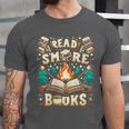 Read More Books Camping Outdoors Travel Campfire Smores Unisex Jersey T-Shirt Read More Books Camping Outdoors Travel Campfire Smores Unisex Jersey T-Shirt