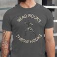 Read Books Throw Hooks Boxing Literacy Shirt Unisex Jersey T-Shirt