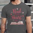Read Your Heart Out Book Escape Into Stories Unisex Jersey T-Shirt