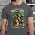I Read Because Roasting People Is Frowned Upon Dragon Book Unisex Jersey T-Shirt I Read Because Roasting People Is Frowned Upon Dragon Book Unisex Jersey T-Shirt
