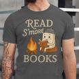Read S'More Books Campfire Reading Book Lovers Camper Unisex Jersey T-Shirt Read S'More Books Campfire Reading Book Lovers Camper Unisex Jersey T-Shirt