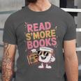 Read S'More Books Camping Outdoors Travel Campfire Smores Unisex Jersey T-Shirt Read S'More Books Camping Outdoors Travel Campfire Smores Unisex Jersey T-Shirt