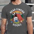Read S'More Books Reading Camping Smores Kawaii S'Mores Unisex Jersey T-Shirt