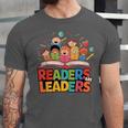 Readers Are Leaders Motivational Reading Book Quote Unisex Jersey T-Shirt Readers Are Leaders Motivational Reading Book Quote Unisex Jersey T-Shirt