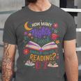 Reading 6 7 Meme Six Seven Cozy Book Lover Teacher Unisex Jersey T-Shirt