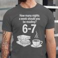 Reading 67 Meme English Teacher Book Lover Unisex Jersey T-Shirt Reading 67 Meme English Teacher Book Lover Unisex Jersey T-Shirt