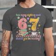 Reading 67 Teacher Six Seven Reading 6 7 Book Lover Unisex Jersey T-Shirt Reading 67 Teacher Six Seven Reading 6 7 Book Lover Unisex Jersey T-Shirt