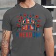 Reading Freadom Freedom Book Lover 4th Of July Men Women Unisex Jersey T-Shirt
