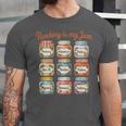 Reading Is My Jam Cute Jelly Jars Book Genres Unisex Jersey T-Shirt Reading Is My Jam Cute Jelly Jars Book Genres Unisex Jersey T-Shirt