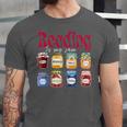 Reading Is My Jam Teacher Student Book Lovers Unisex Jersey T-Shirt
