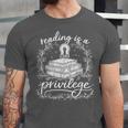 Reading Is A Privilege Vintage Reading Lover Books Unisex Jersey T-Shirt Reading Is A Privilege Vintage Reading Lover Books Unisex Jersey T-Shirt