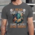 Reading Readers I Read Send Books Dragon Bookworm Tee Unisex Jersey T-Shirt