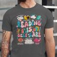 Reading Is Self-Care Book Lover Teacher Student Men Women Unisex Jersey T-Shirt