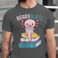 Reads Alotl Shirt Kids Readsolotl Read Axolotl Shirt Books Unisex Jersey T-Shirt Reads Alotl Shirt Kids Readsolotl Read Axolotl Shirt Books Unisex Jersey T-Shirt