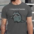 i Require Books Raccoon Unisex Jersey T-Shirt i Require Books Raccoon Unisex Jersey T-Shirt