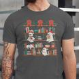 Retro Ghost Reading Book Teacher Librarian Bookish Christmas Unisex Jersey T-Shirt