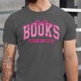 Retro Pink Coquette Bow Valentine Book Lover Varsity Unisex Jersey T-Shirt