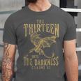 Retro Vintage The Thirteen Until The Darkness Claims Us Book Unisex Jersey T-Shirt