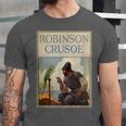 Robinson Crusoe Book Cover 1920 Unisex Jersey T-Shirt