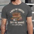 Romantasy I Dust My Shelves But My Books Are Still Filthy Unisex Jersey T-Shirt Romantasy I Dust My Shelves But My Books Are Still Filthy Unisex Jersey T-Shirt