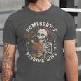S Mut Book Spicy Romance Somebody's S Mut Reading Wife Unisex Jersey T-Shirt